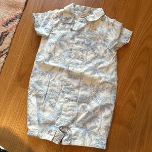 Janie and Jack romper w matching socks